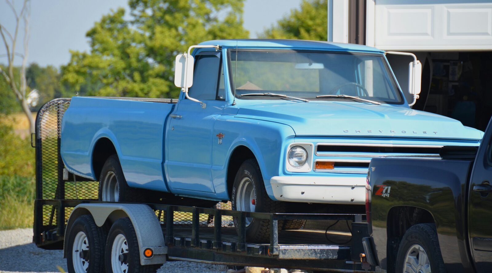 Example 18 ft car hauler trailer