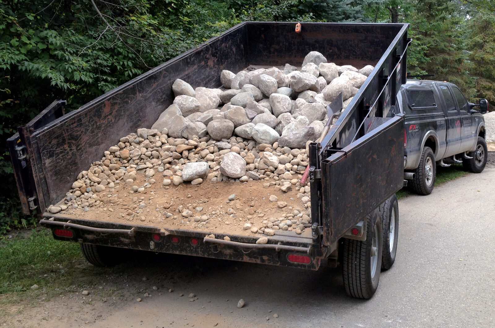 Example 7x14 dump trailer