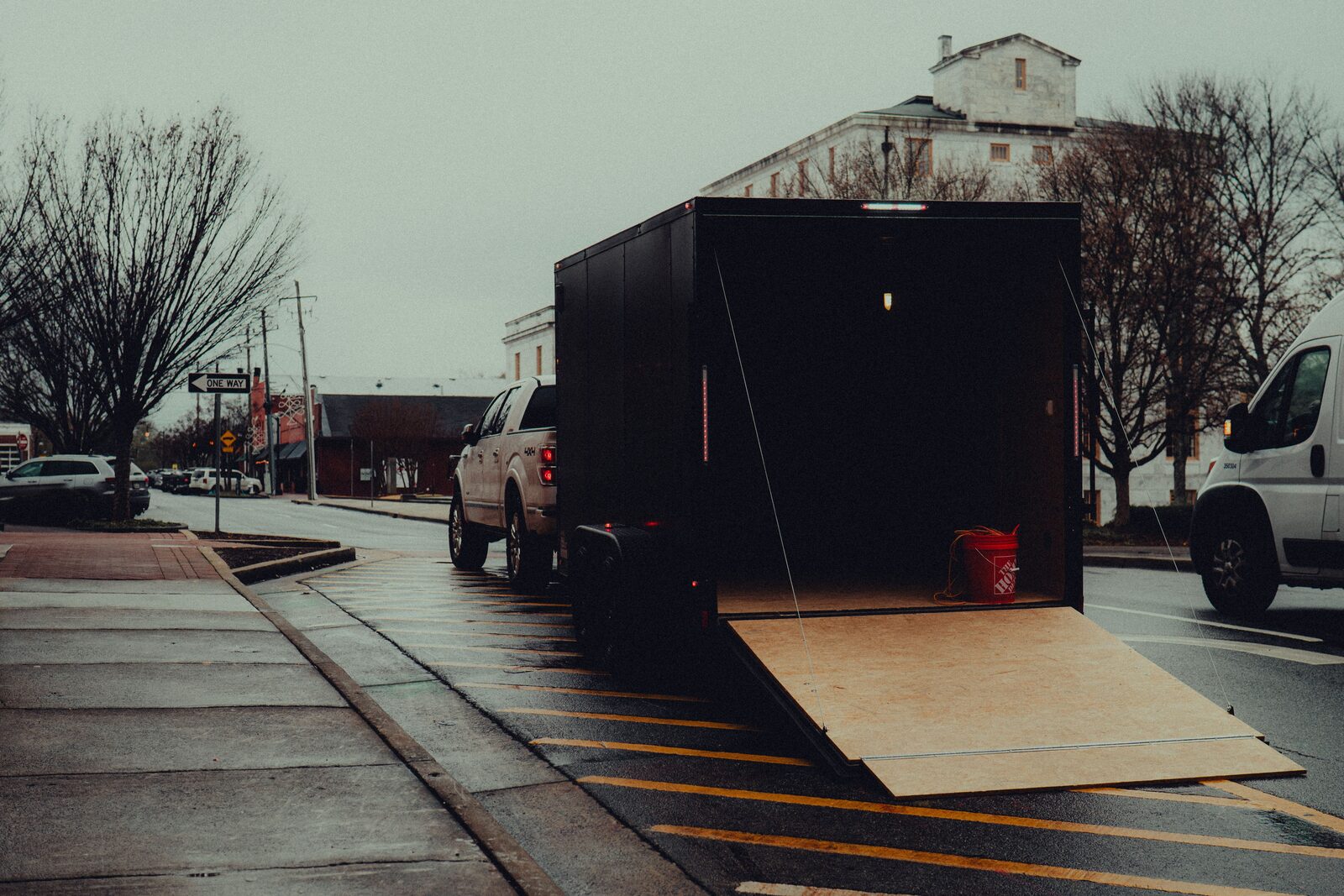 Example 7x16 enclosed cargo trailer