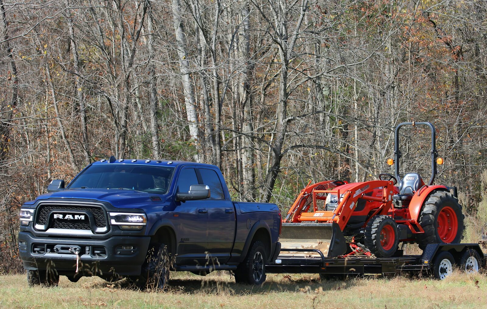Example 20 ft equipment trailer